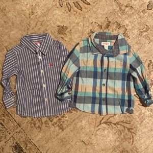 Boys 12M Dress Shirt Bundle